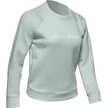 Dámská mikina Y5005 Under Armour Recovery Fleece Script Crew MIKINA DÁMSKÁ S