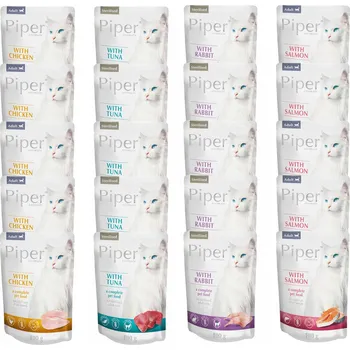 Krmivo pro kočku Dolina Noteci Piper krmivo mokra pro kočky mix chutí 20 x 100 g