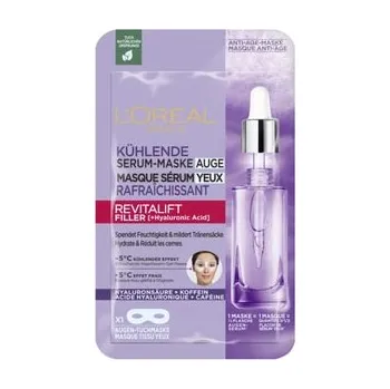 Pleťový krém L'Oréal Paris Revitalift Filler [+kyselina hyaluronová] oční sérum Ručníková maska 11 g
