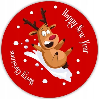 Vánoční dekorace Vánoční Samolepky na svíčky Sob 20 kusů