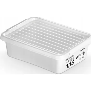 Úložný box NÁDOBA KRABIČKA ORGANIZÉR S VÍKEM 1,15 l