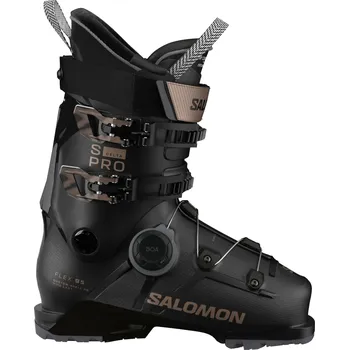 Sjezdové boty Salomon S/Pro Delta Boa 95 W Gw - Black/Black/Pink Gold Metallic 26/26.5
