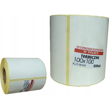 Speciální papír Termální etikety 100x100 ZEBRA silné lepidlo / pro poštu