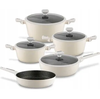 Sada nádobí Sada hrnců Starke Pro Brule hliníková 9 ks