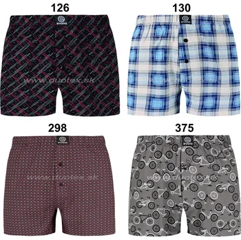Boxerky EVONA Pánské boxerky Michal-7 Barva: 130, Velikost: 3XL