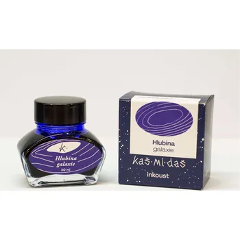 kaš-mi-daš inkoust 30 ml 09 Hlubina galaxie, tmavomodrá