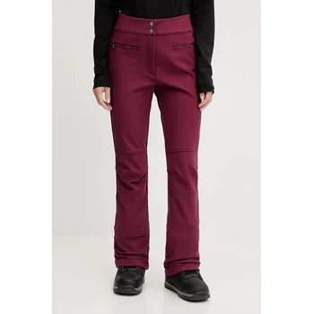Snowboardové kalhoty Lyžařské kalhoty Fusalp Diana R1405 burgundské 93B, vel. M