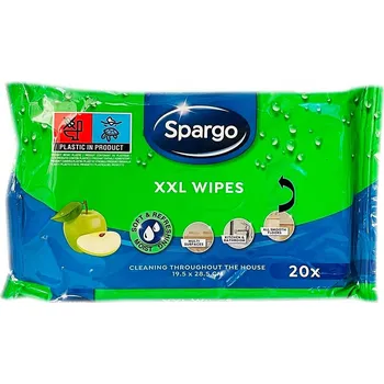 Vlhčený ubrousek VLHČENÉ UBROUSKY SPARGO UBROUSKY NA ČIŠTĚNÍ UNIVERZÁLNÍ JABLKO