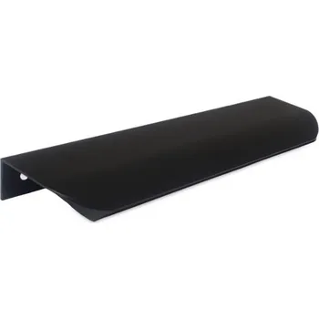 Nábytkové kování Úchytka hranová UA02 rozteč 256mm - černá