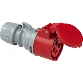 Elektrická zásuvka Přenosná zásuvka silová hermetická 32A 4P 400V 6h IP44 224-6 SHARK PCE