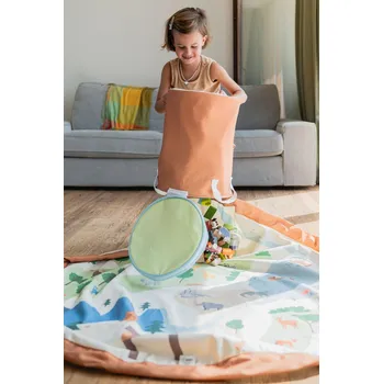 Hrací deka PLAY&GO Hrací podložka / vak na hračky Soo Fairyworld