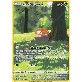 Karetní hra Pokémon GG01/GG70 Hisuian Voltorb - Crown Zenith Galarian Gallery