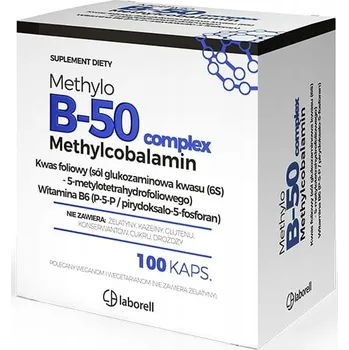 Doplněk stravy Laborell Methylo B-50 Complex 100 kapslí