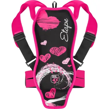 Chránič páteře Dětský chránič páteře Etape Backbone Dětská velikost: 116-134 / Barva: růžová/černá