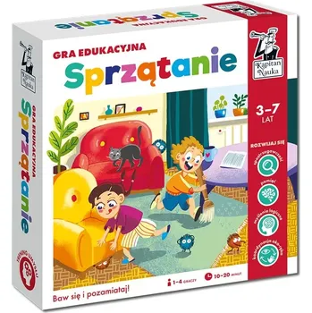 Desková hra Kapitan Nauka – vzdělávací hra Úklid