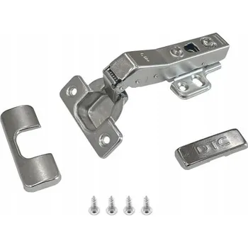 Nábytkové kování Závěs DTC úhlový 45° s tlumením dovírání S EXCENTREM