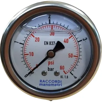 Příslušenství ke kompresoru Manometr zadní 4 bar MG3-63 závit 1/4"