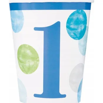 Jednorázové nádobí Kelímky na výročí 270 ml 8ks