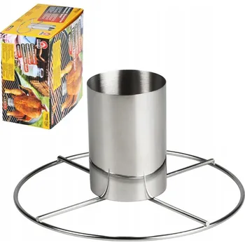 Obraz Stojan na kuře BBQ 20 x 20 cm, průměr 20 cm
