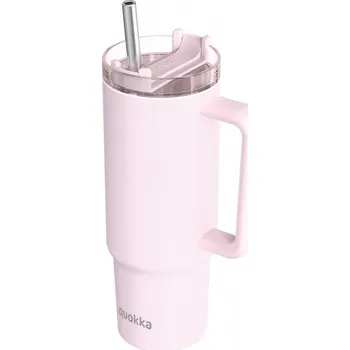 Termohrnek Quokka Stream, Nerezový termo pohár Light Pink, 950ml, 40037
