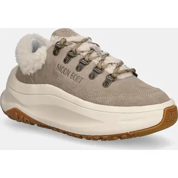 Dámská obuv Semišové tenisky Moon Boot MB MOON247 CITY SHEARLING 80D2490040.L003 béžová 80X, EUR 38