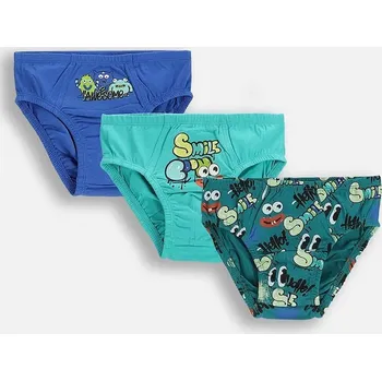 Slipy Dětské bavlněné slipy Coccodrillo 3-pack ZC5409303PAN vícebarevná MLC, vel. 140-146