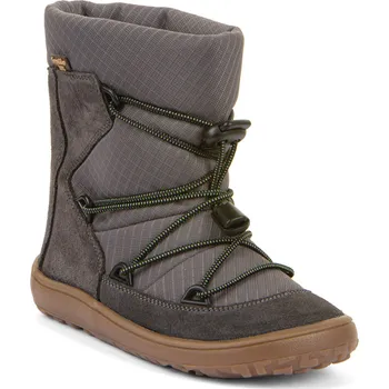 Dívčí sněhule Barefoot zimní sněhule s membránou - GREY (G3160251-1), Froddo Velikost: 26
