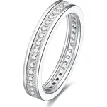 AGATO Stříbrný prsten se zirkony AGG26 Velikost: 54 (3,25 g)