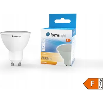 Žárovka LED ŽÁROVKA GU10 8,5W TEPLÁ BARVA 800LM JDR AL+PC