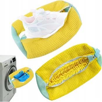 Obraz SÁČEK NA PRANÍ S POUTKEM PRO PRANÍ A SUŠENÍ OBLEČENÍ, BOT A DROBNÝCH PŘEDMĚTŮ