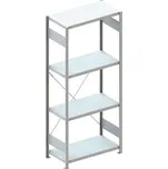 META zásuvný základní regál 2000 x 750 x 500 mm 4 police 100 kg