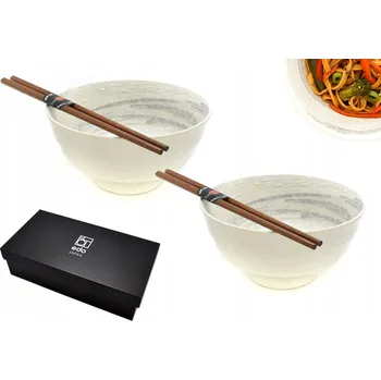 Sada 2 misek s hůlkami - Udon Kemuri Uzu 800 ml BOX
