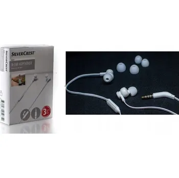 Sluchátka Drátová sluchátka do uší SilverCrest Sound V1 G