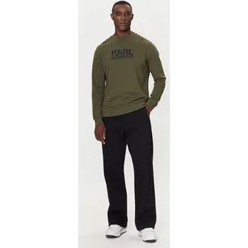 Dámská mikina KARL LAGERFELD Mikina 705091 554917 Zelená Regular Fit S