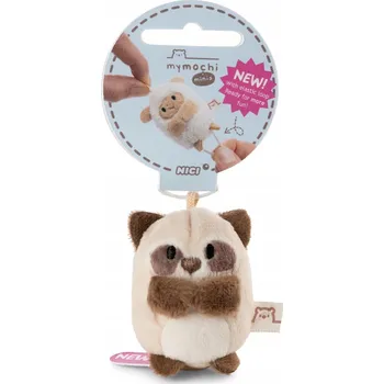 plyšák NICI MYMOCHI MINIS PLYŠOVÝ PŘÍVĚSEK MÝVAL RAKUMA 5 CM