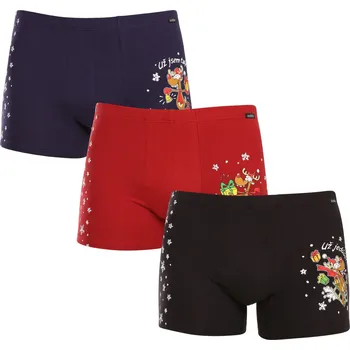 Boxerky 3PACK pánské boxerky Andrie vícebarevné (PS 5779) M Možnost vrácení zboží ZDARMA do 120 dnů!