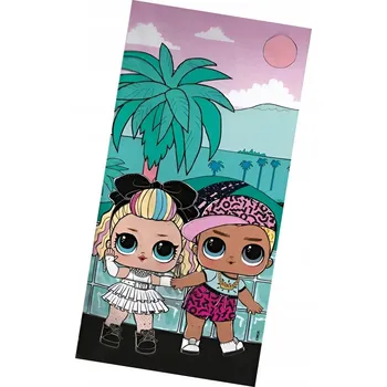 Plážová osuška LOL Surprise 140 cm polyester