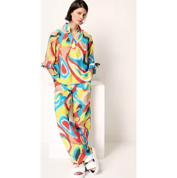 Dámská halenka Halenka Kyra Eline pestrá umělecký vzor Velikost: 36