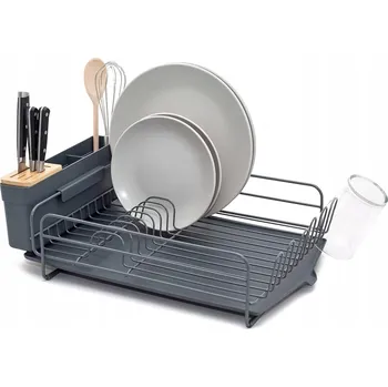 Organizace kuchyně OCIEKACZ SUSZARKA DO NACZYŃ SZTUĆCE STOJĄCA S OCELOVÝM PODNOSEM NA NÁDOBÍ XL