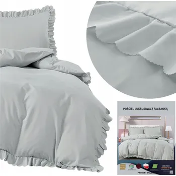 Povlečení Povlečení 140x200 2 dílů Falbany Jednotné mikrovlákno Jowita