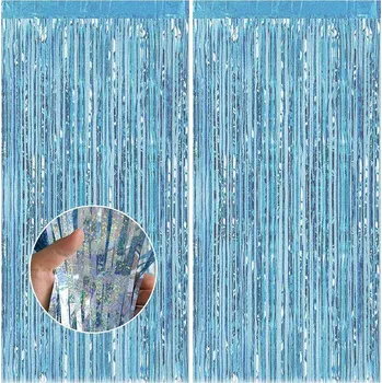 KURTYNA IMPREZOWA ŚCIANKA 2x GIRLANDA ZŁOTO ČERNÁ 100x250 GIRLANDA NA PÁRTY