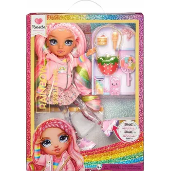 Panenka RAINBOW HIGH Sparkle & Shine Fashion panenka - Rosetta (Pink)