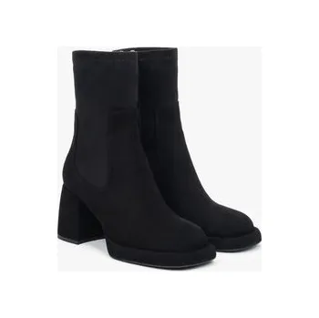 Dámské kozačky Estro Polokozačky ER00118219 Černá 39