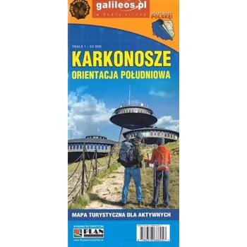 Cestování Mapa dla aktyw. - Karkonosze orent. poł. laminat - Praca zbiorowa