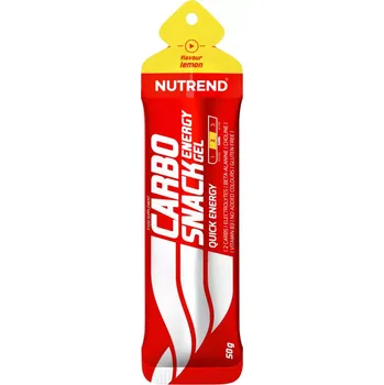 NUTREND Carbosnack gel, sáček, 50 g citron II. jakost