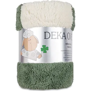 deka Tegatex Deka mikroflanel SLEEP WELL® - lesní zelená 150*200 cm