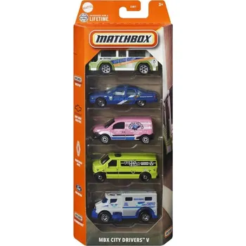 autíčko Matchbox Angličák 5ks MBX City Drivers V