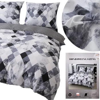 Povlečení Povlečení 200x220, 3 Č. bavlněný satén, oboustranná, Jiřina 25