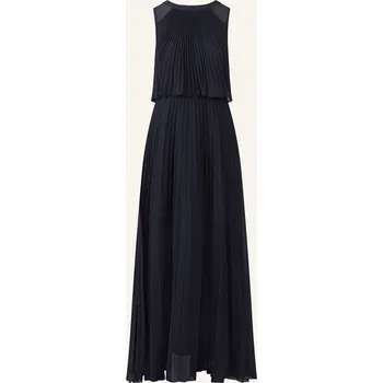 Dámské šaty Apart Dámské Večerní Šaty S Plisováním, tmavě modrá, 34