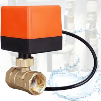 Ventil KULOVÝ ELEKTROMAGNETICKÝ VENTIL S POHONEM 1" PALCE AC 220V DN25 DVOUCESTNÝ